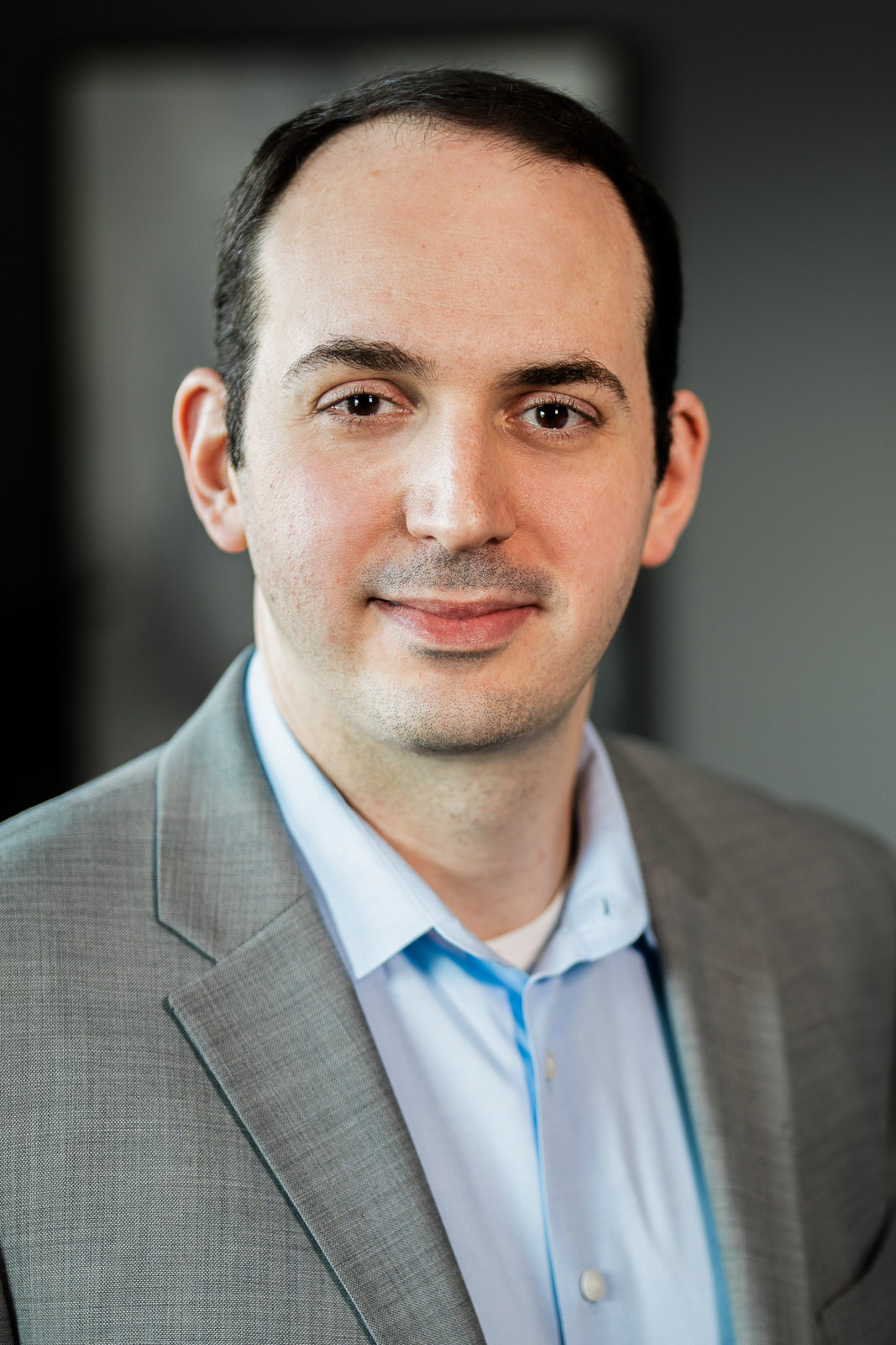 Professional physician headshot photographed in New Jersey by Alex Kaplan