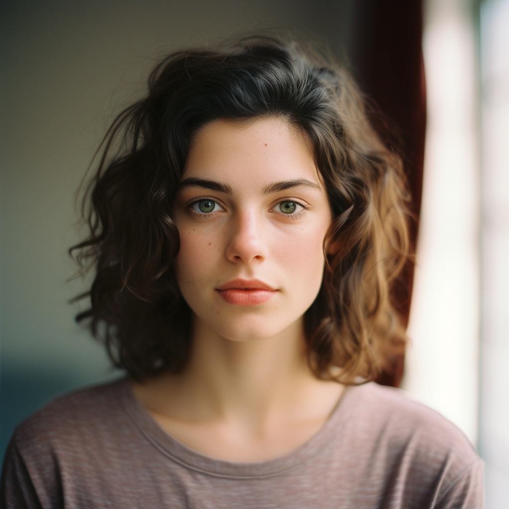 Actor Headshot of Female shot indoors