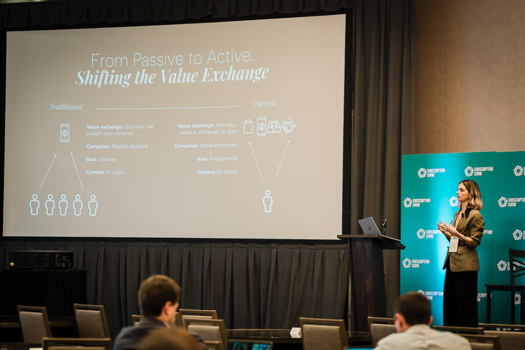 speaker-presenting-slides-on-value-exchange-strategy-by-alex-kaplan-photography
