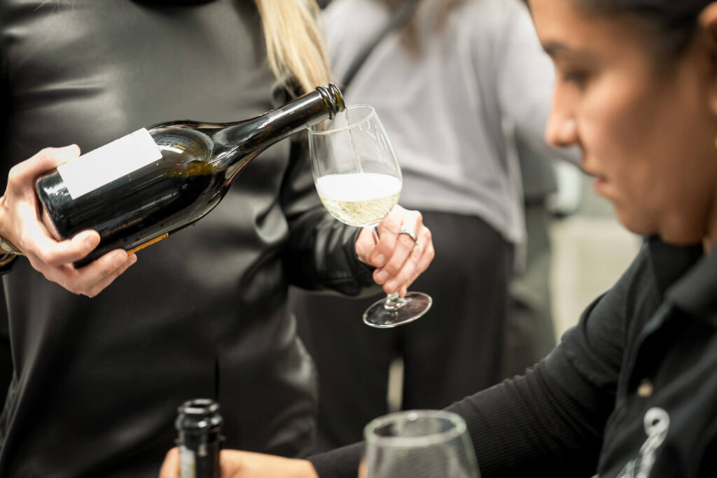 Financial advisors and clients networking at Parsippany NJ event