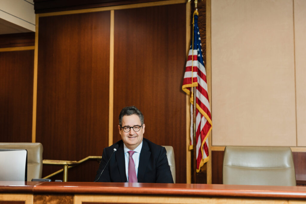 michael ramer attorney courtroom portrait new jersey