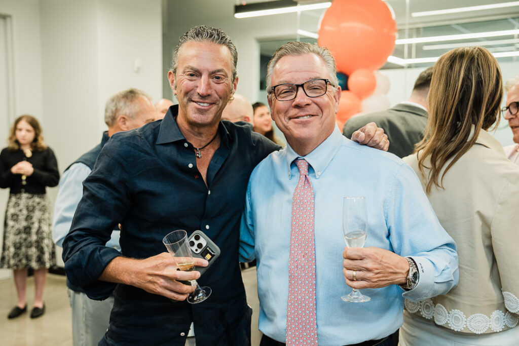 United team at OnePoint BFG Wealth Partners celebrating new brand identity