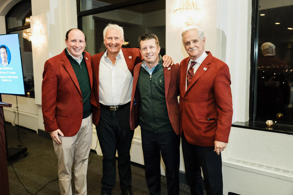 RMR Wealth Builders leadership team group photo at awards dinner by Alex Kaplan Photography