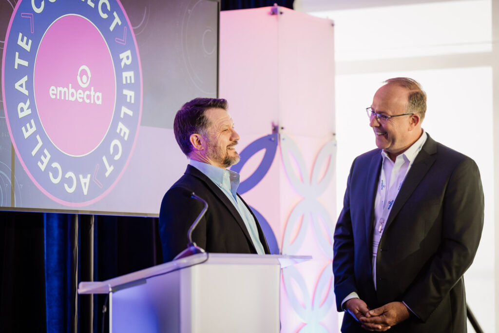 Embecta panel discussion captured by Alex Kaplan Photography