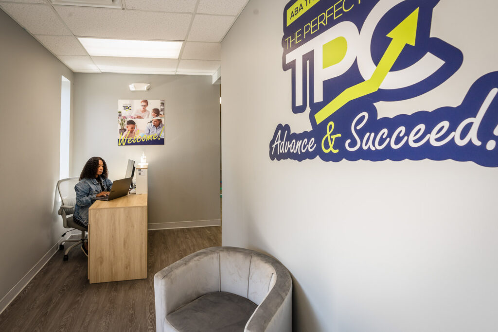 The Perfect Child ABA therapy center reception area in Edison NJ