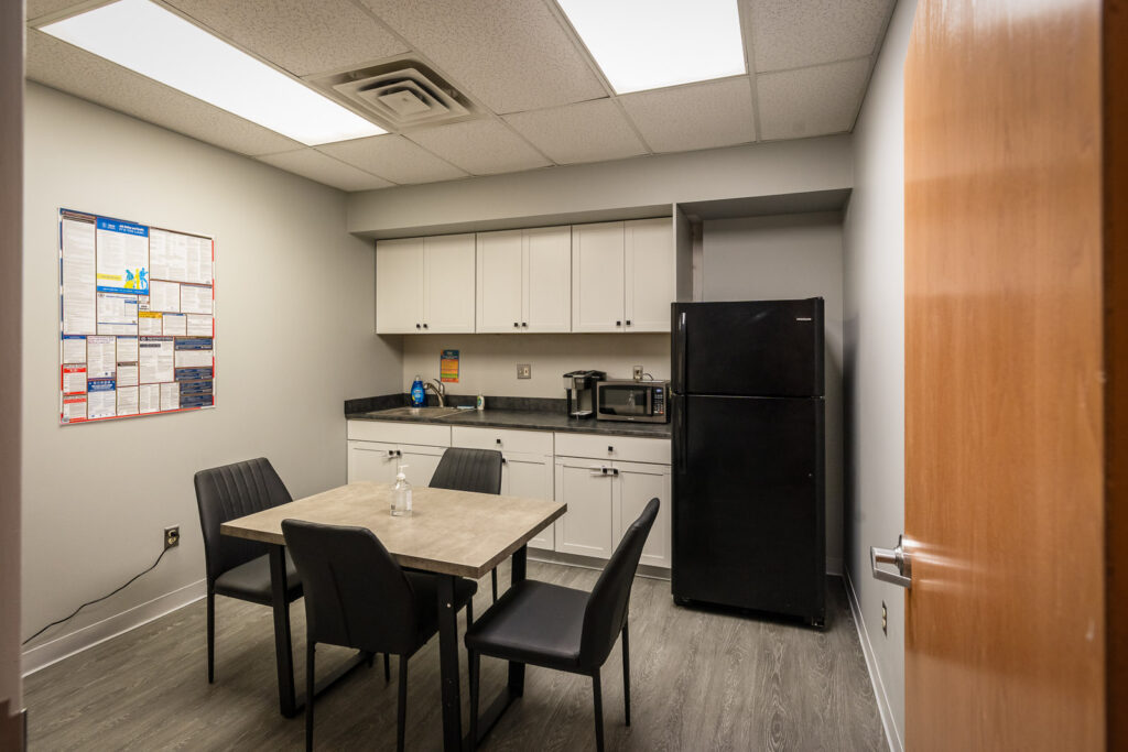 The Perfect Child staff break room and kitchen Edison NJ