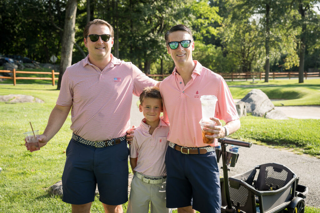 BBQ grill station with food at The Apawamis Club Labor Day event photographed by Alex Kaplan