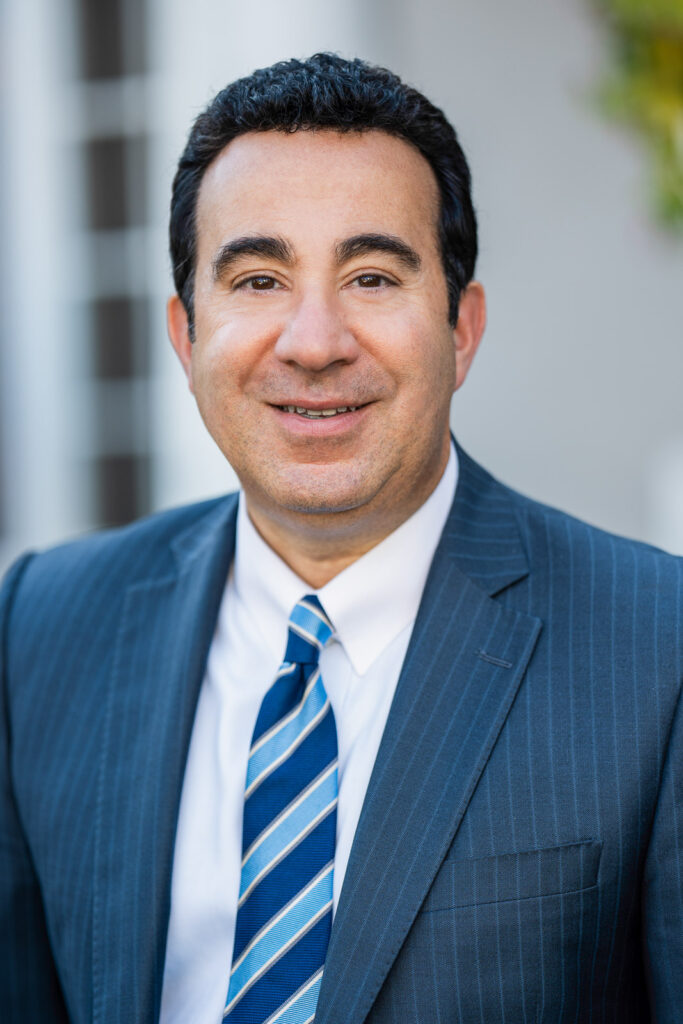 Attorney professional outdoor headshot smiling approachable Bergen County New Jersey