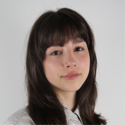 Bianca Perez's previous LinkedIn profile photograph with a light background