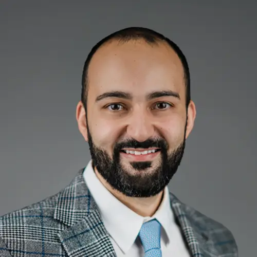 Approachable and authoritative executive headshot for a real estate professional