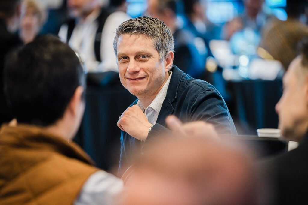 candid executive smile corporate event photographer nj 1024x683