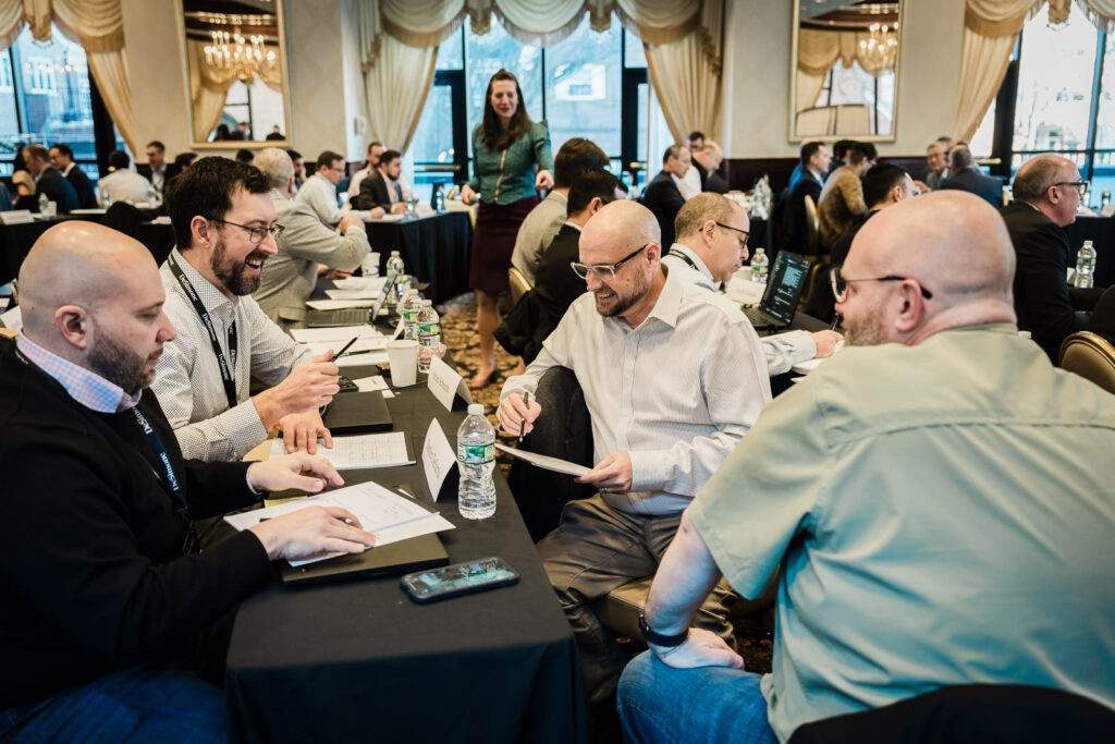 full room breakout corporate retreat photography nj 1024x683