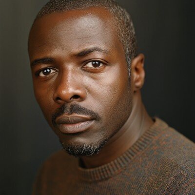Male actor headshot photographed in New Jersey studio by Alex Kaplan, clean and immediately castable