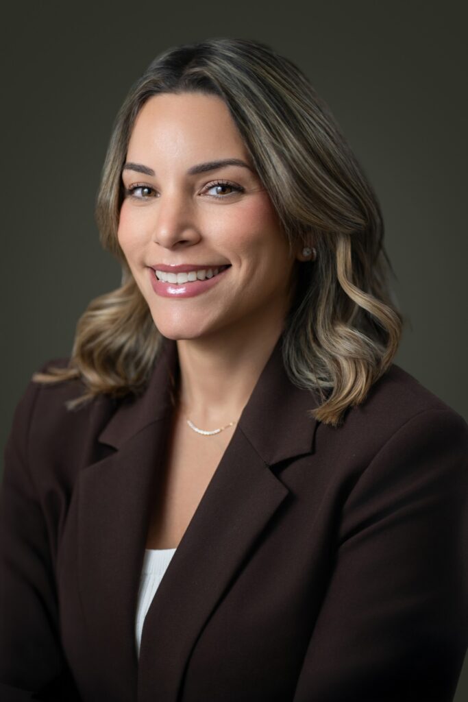 Business headshot for Laura photographed on-site at EXP Group in North Bergen New Jersey