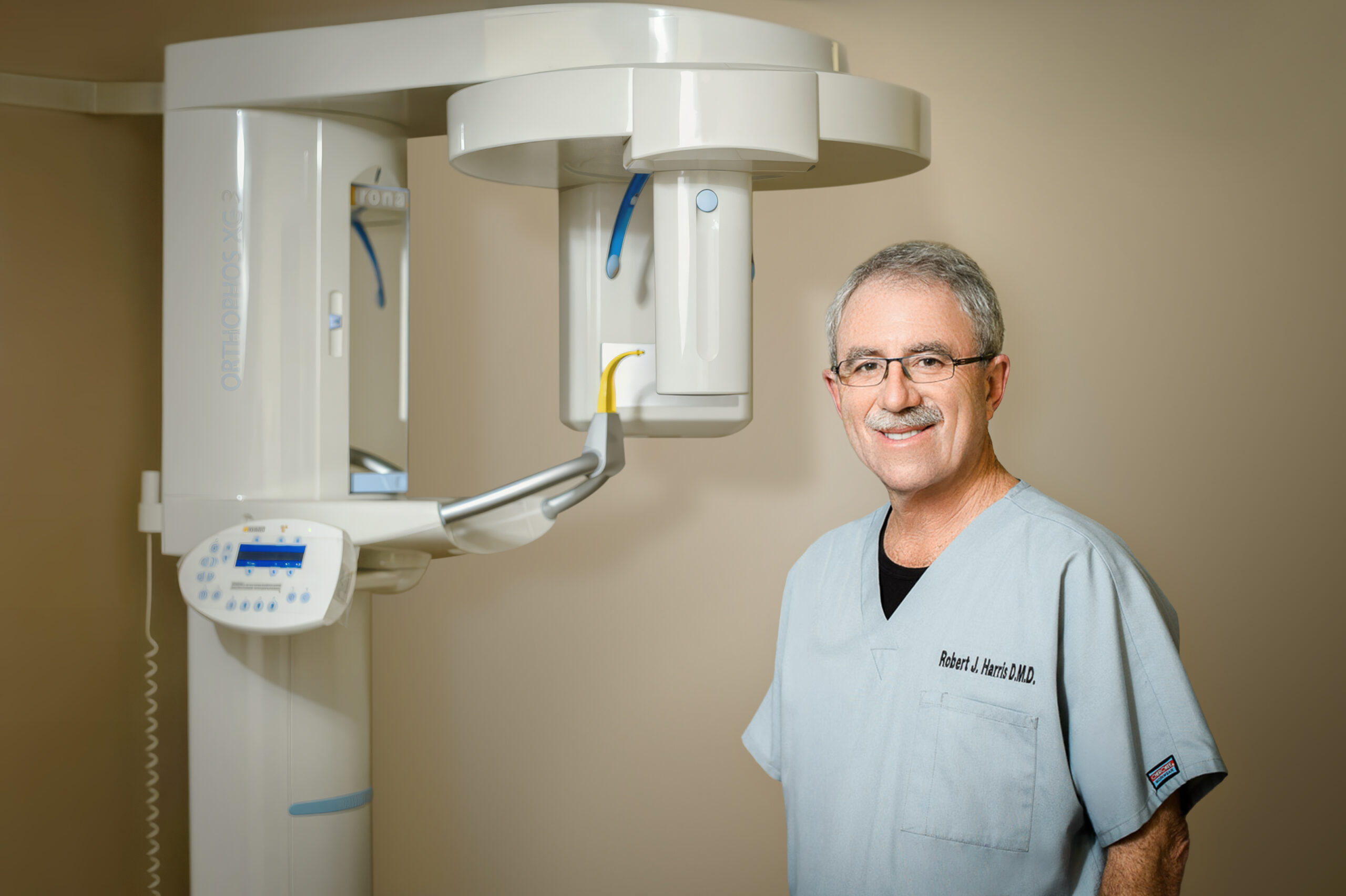 Medical professional headshot of a doctor inside a dental office in New Jersey showing real clinical environment