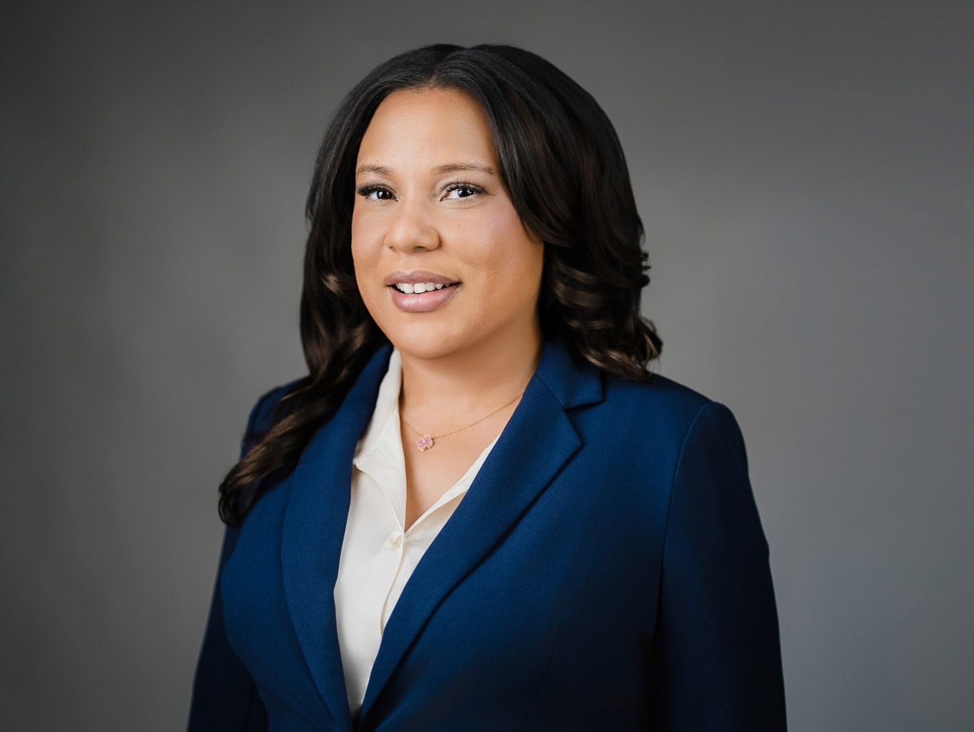 Executive headshot with calm expression and trustworthy eye contact in New Jersey
