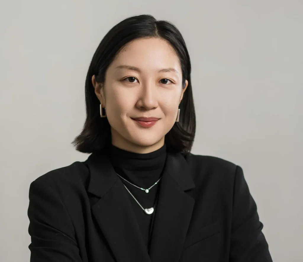Polished professional branding headshot photographed near Jersey City NJ