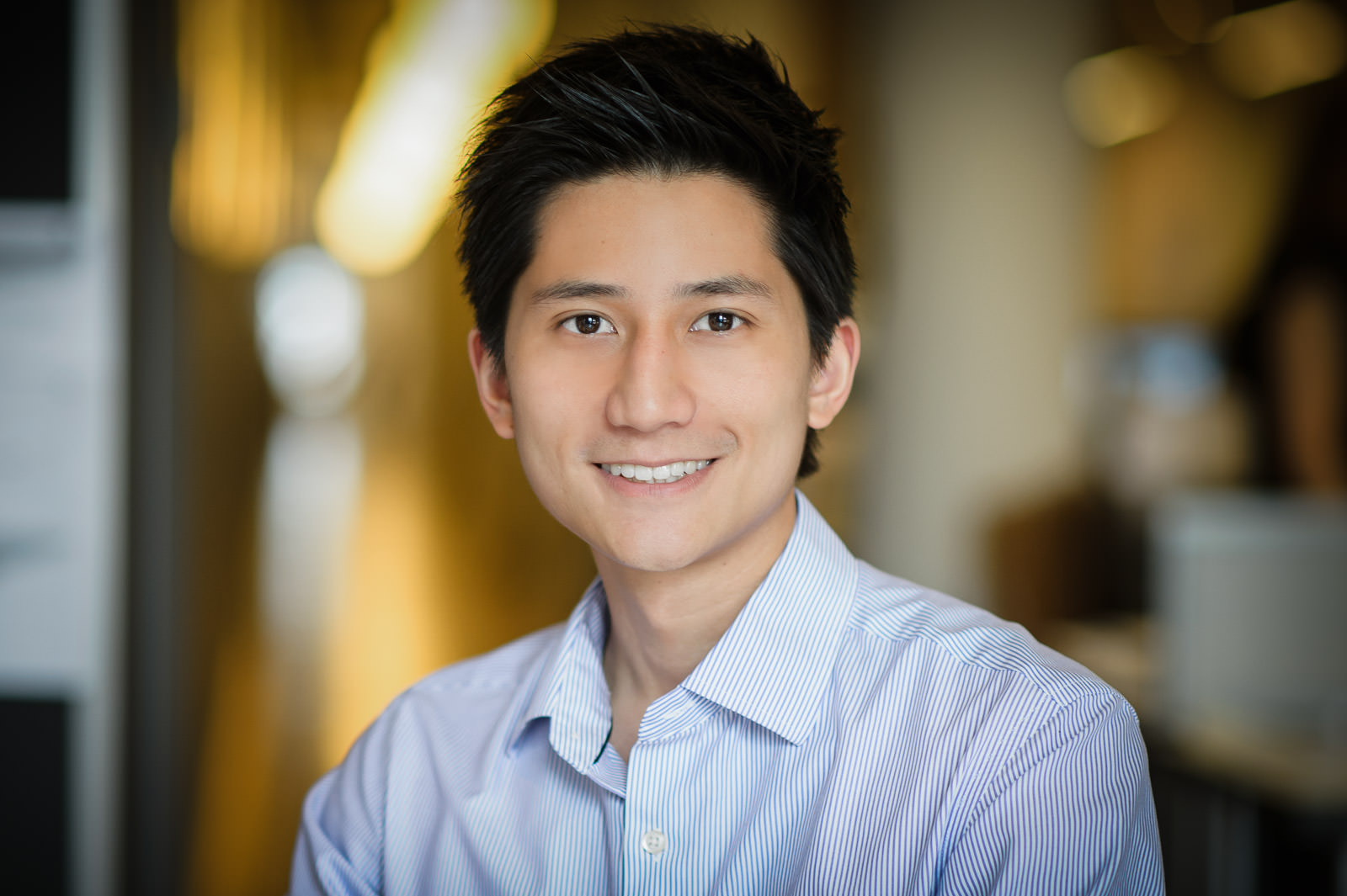 Man posing for an updated professional headshot session in New Jersey
