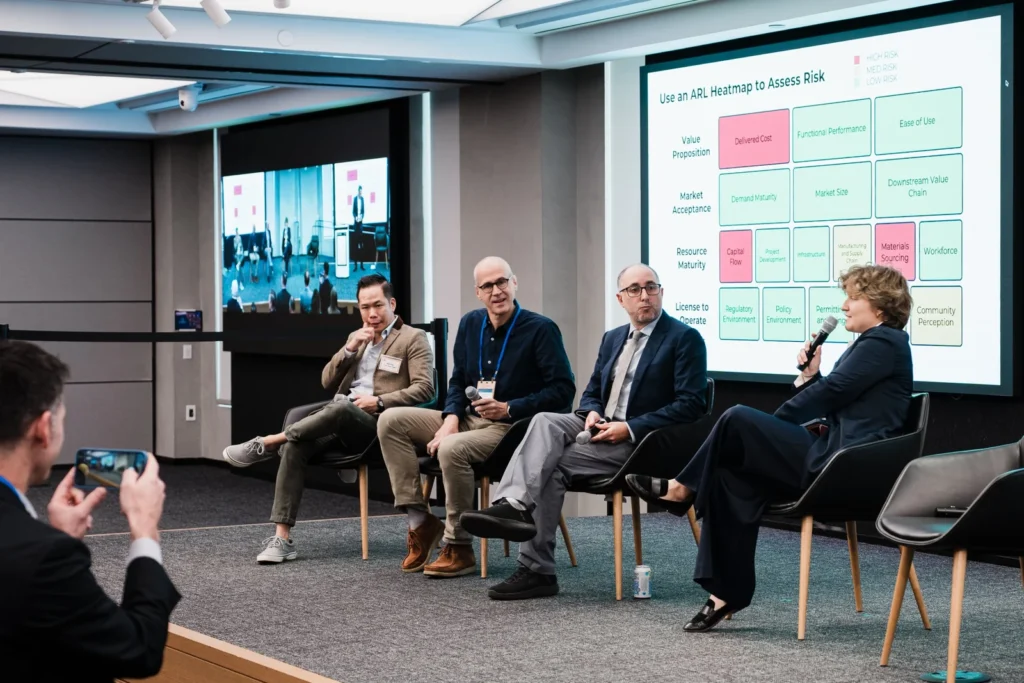 Industry experts participating in a FOAK Summit panel discussion